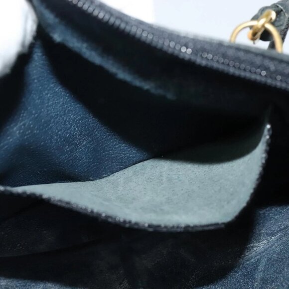 GUCCI GG Supreme Sherry Line Shoulder Bag PVC Navy Gold 904 02 047 Auth SW846 - Picture 11 of 16